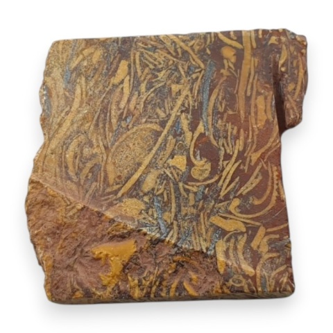 Jaspis mariam cięty surowy 20x20 mm nr 97