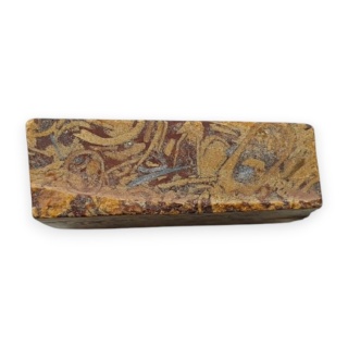 Jaspis mariam cięty surowy 21x18 mm nr 12