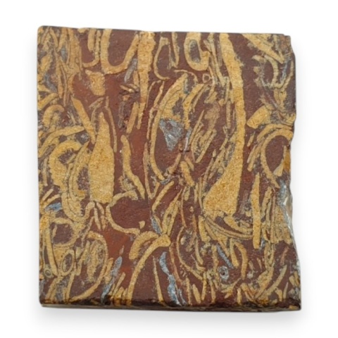 Mariam jasper cut raw 21x19 mm no 10