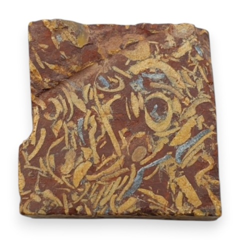 Mariam jasper cut raw 21x21 mm no 82