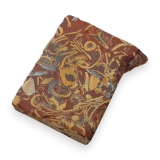 Jaspis mariam cięty surowy 22x18 mm nr 61