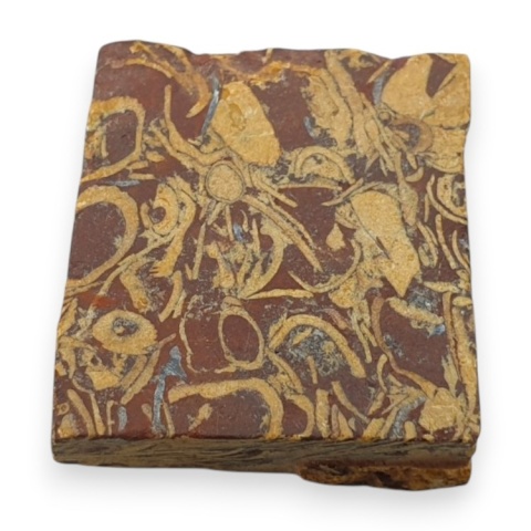 Jaspis mariam cięty surowy 22x20 mm nr 48