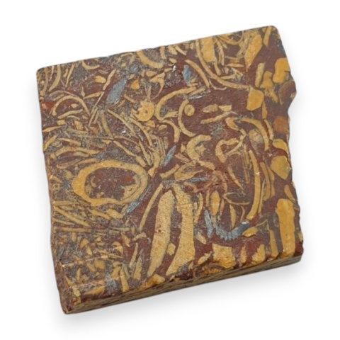 Jaspis mariam cięty surowy 22x21 mm nr 79