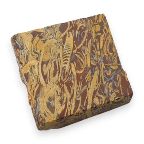 Jaspis mariam cięty surowy 22x22 mm nr 47