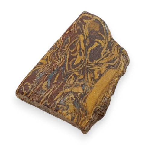 Jaspis mariam cięty surowy 23x16 mm nr 67