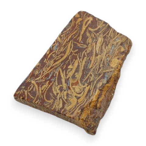 Jaspis mariam cięty surowy 23x18 mm nr 35