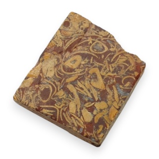 Jaspis mariam cięty surowy 23x21 mm nr 25