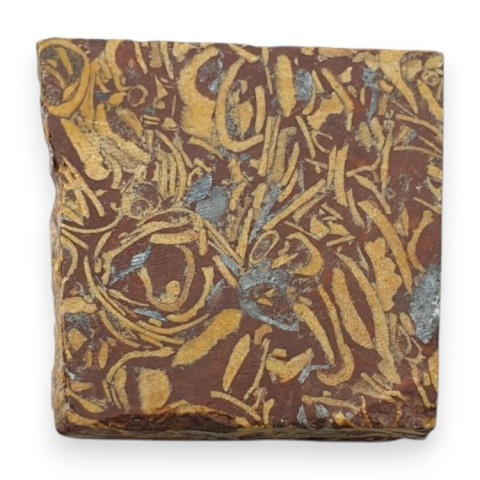 Jaspis mariam cięty surowy 23x21 mm nr 49