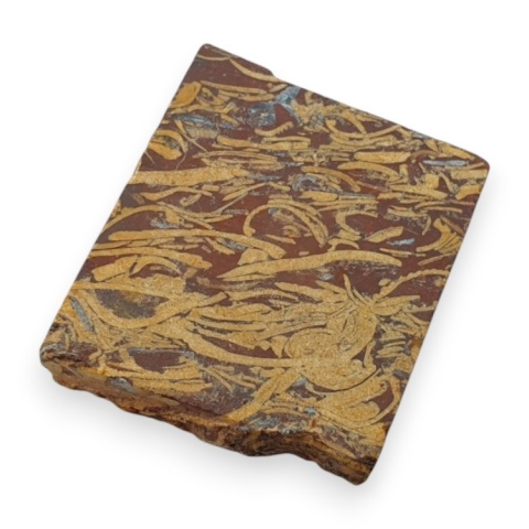 Mariam jasper cut raw 23x21 mm no 66