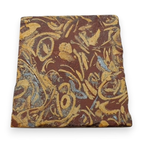 Jaspis mariam cięty surowy 23x21 mm nr 99