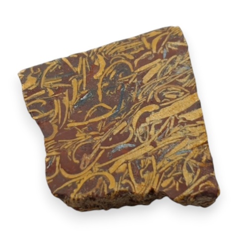 Jaspis mariam cięty surowy 23x22 mm nr 37