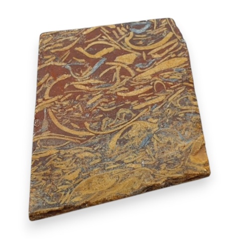 Jaspis mariam cięty surowy 23x23 mm nr 38