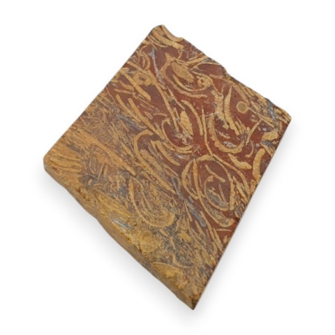 Jaspis mariam cięty surowy 23x23 mm nr 38