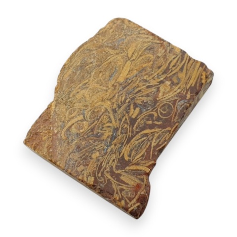 Jaspis mariam cięty surowy 24x20 mm nr 98