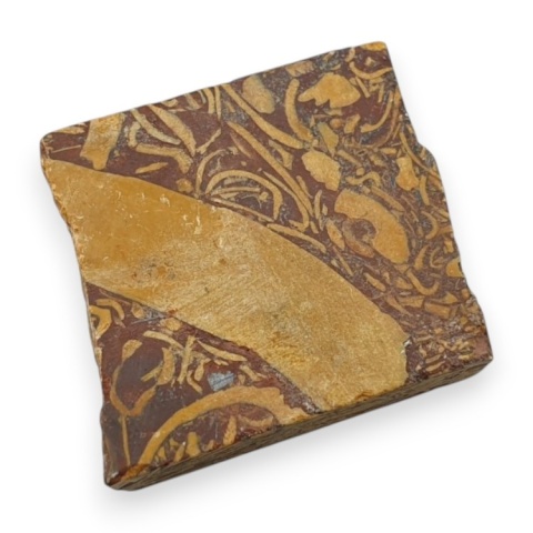 Jaspis mariam cięty surowy 24x21 mm nr 63