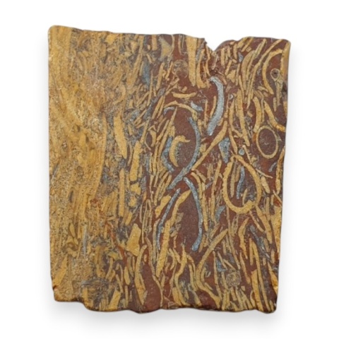 Jaspis mariam cięty surowy 24x21 mm nr 71