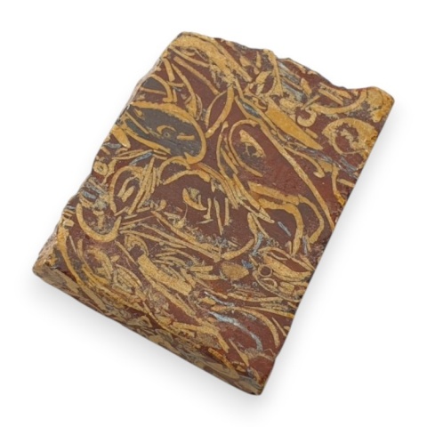 Jaspis mariam cięty surowy 25x20 mm nr 20