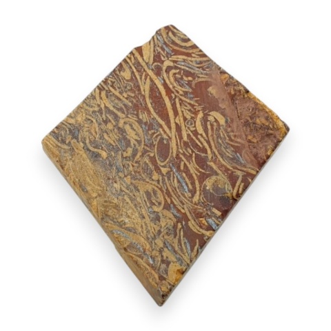 Jaspis mariam cięty surowy 32x22 mm nr 45