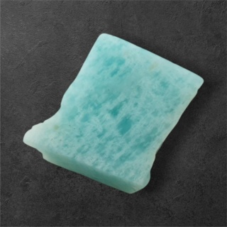 Amazonit cięty surowy 19x18 mm nr 133