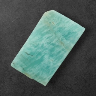 Amazonit cięty surowy 36x22 mm nr 126