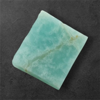 Amazonite cut raw 27x23 mm no 122