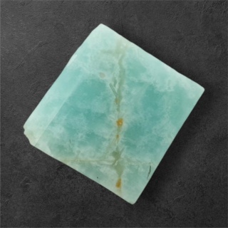 Amazonit cięty surowy 26x23 mm nr 123