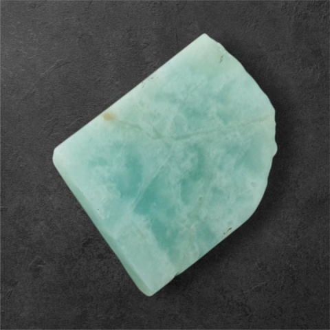 Amazonit cięty surowy 22x19 mm nr 156