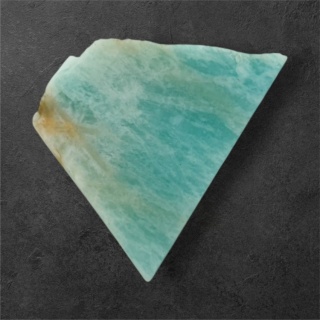 Amazonit cięty surowy 34x23 mm nr 187