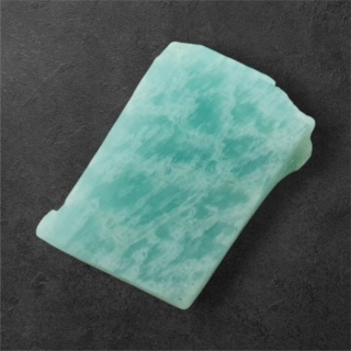 Amazonit cięty surowy 27x20 mm nr 134