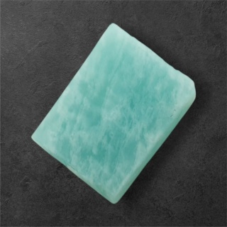 Amazonit cięty surowy 22x18 mm nr 175