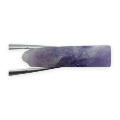 Amethyst cut raw 28x21 mm no 143