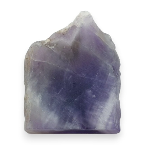Amethyst cut raw 28x21 mm no 143