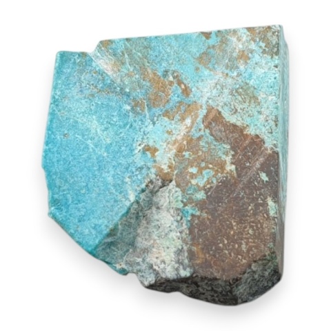 Chryzokola z azurytem cięta surowa 20x18 mm nr 206