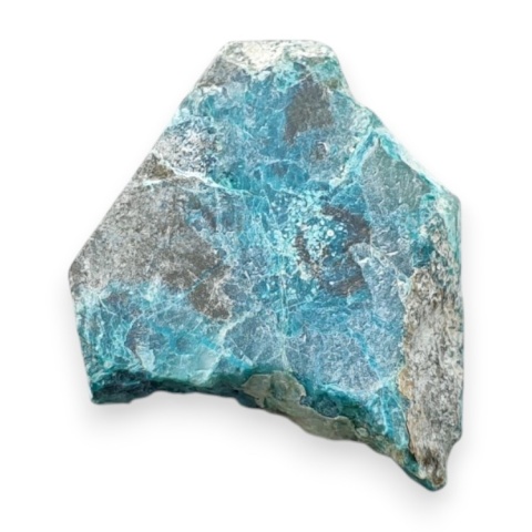 Chryzokola z azurytem cięta surowa 22x20 mm nr 204