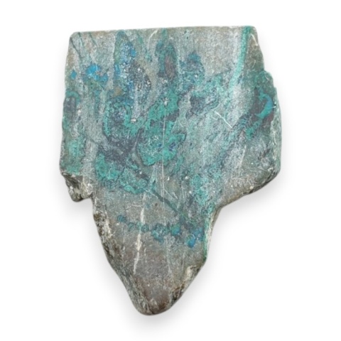 Chryzokola z azurytem cięta surowa 25x19 mm nr 193