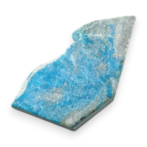 Chrysocolla with azurite cut raw 26x15 mm no 197