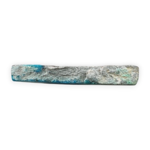 Chrysocolla with azurite cut raw 26x15 mm no 197