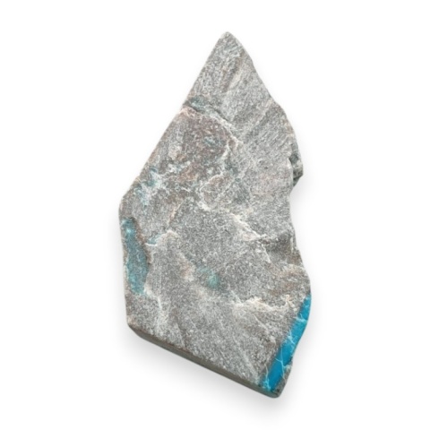 Chrysocolla with azurite cut raw 26x15 mm no 197