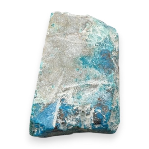 Chryzokola z azurytem cięta surowa 26x18 mm nr 178
