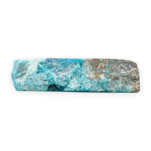 Chrysocolla with azurite cut raw 27x16 mm no 198