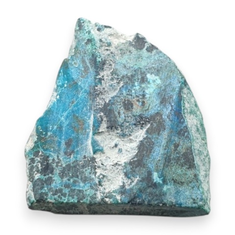 Chryzokola z azurytem cięta surowa 27x26 mm nr 185