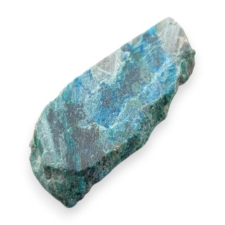 Chryzokola z azurytem cięta surowa 30x13 mm nr 203