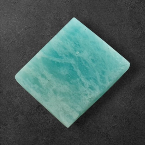 Amazonite cut raw 21x17 mm no 204