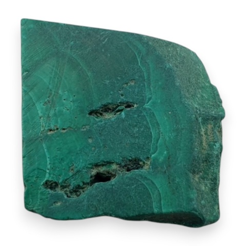 Malachite cut raw 20x20 mm no 214