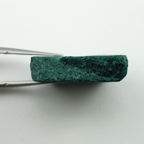 Malachit cięty surowy 21x19 mm nr 216