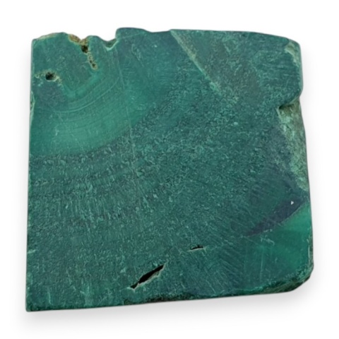Malachite cut raw 21x20 mm no 123