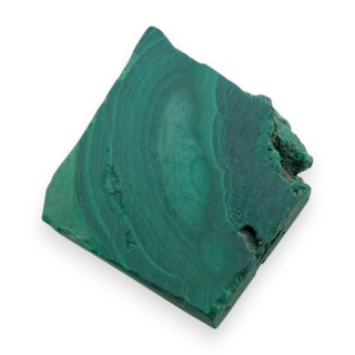 Malachit cięty surowy 21x20 mm nr 170