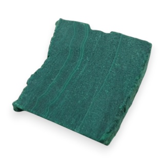 Malachit cięty surowy 22x21 mm nr 186