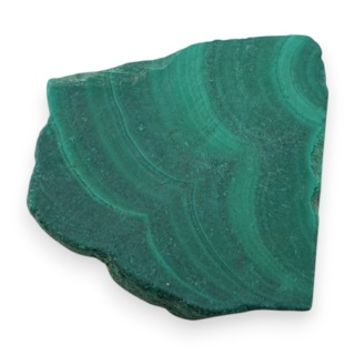 Malachit cięty surowy 22x22 mm nr 191