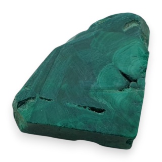 Malachit cięty surowy 23x21 mm nr 206